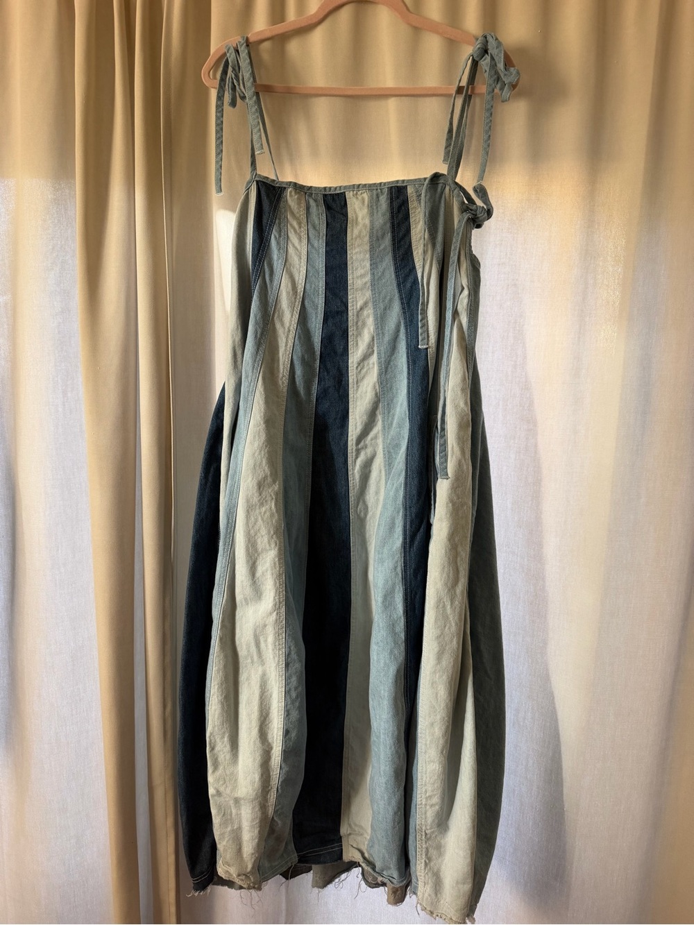 Latta Denim Midi Dress - Picture 4 of 6